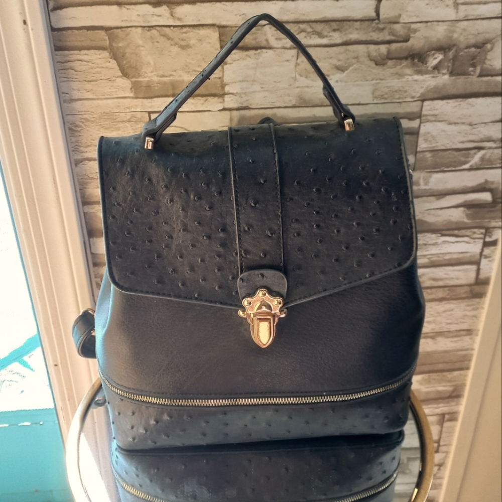Chic Black Backpack